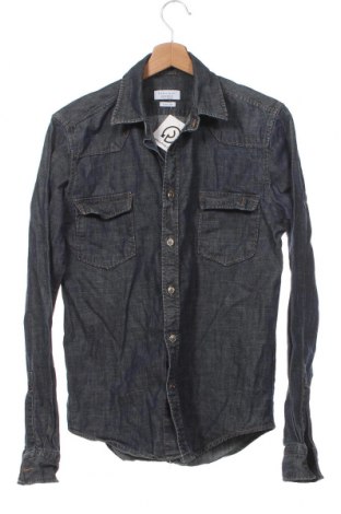 Ανδρικό πουκάμισο Zara Man, Μέγεθος S, Χρώμα Μπλέ, Τιμή 7,12 €