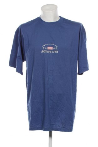 Ανδρικό t-shirt, Μέγεθος XL, Χρώμα Μπλέ, Τιμή 12,34 €