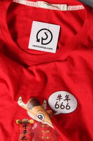 Ανδρικό t-shirt, Μέγεθος L, Χρώμα Κόκκινο, Τιμή 7,40 €