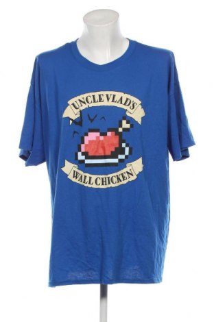 Ανδρικό t-shirt, Μέγεθος 3XL, Χρώμα Μπλέ, Τιμή 7,80 €