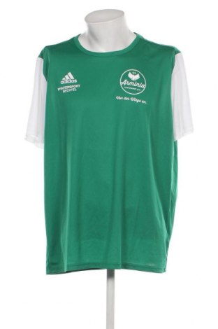 Męski T-shirt Adidas, Rozmiar XXL, Kolor Zielony, Cena 120,59 zł
