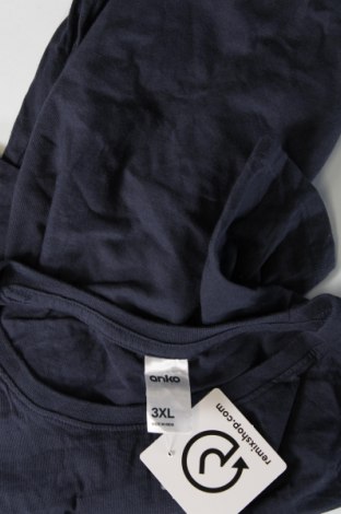 Ανδρικό t-shirt Anko, Μέγεθος 3XL, Χρώμα Μπλέ, Τιμή 8,04 €