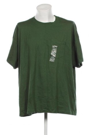 Męski T-shirt Basic Editions, Rozmiar 3XL, Kolor Zielony, Cena 67,17 zł