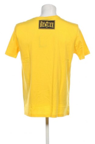 Herren T-Shirt Benlee, Größe L, Farbe Gelb, Preis 21,65 €