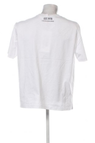Pánske tričko  Calvin Klein Jeans, Veľkosť L, Farba Biela, Cena  35,05 €