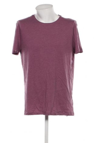 Ανδρικό t-shirt Defacto, Μέγεθος XXL, Χρώμα Βιολετί, Τιμή 10,82 €