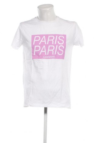 Herren T-Shirt Eleven Paris, Größe L, Farbe Weiß, Preis € 26,64