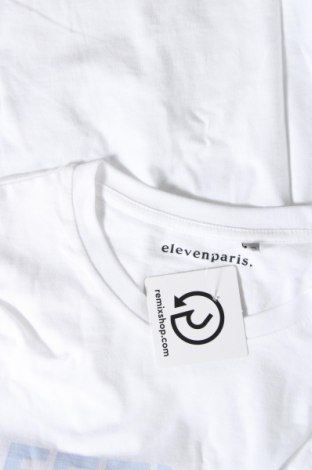 Herren T-Shirt Eleven Paris, Größe XS, Farbe Weiß, Preis 7,01 €