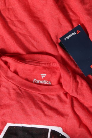 Мъжка тениска Fanatics, Размер 3XL, Цвят Червен, Цена 19,95 лв.
