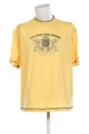 Ανδρικό t-shirt Fashion, Μέγεθος L, Χρώμα Κίτρινο, Τιμή 15,25 €