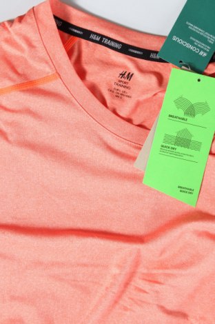 Tricou de bărbați H&M Sport, Mărime L, Culoare Portocaliu, Preț 51,66 Lei