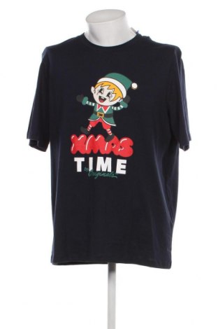 Ανδρικό t-shirt Jack & Jones, Μέγεθος XXL, Χρώμα Μπλέ, Τιμή 11,14 €