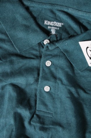 Ανδρικό t-shirt KingSize, Μέγεθος 3XL, Χρώμα Πράσινο, Τιμή 13,61 €
