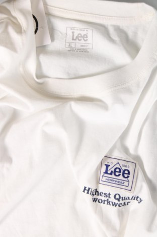 Herren T-Shirt Lee, Größe XL, Farbe Weiß, Preis 26,80 €