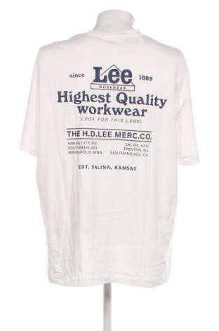 Herren T-Shirt Lee, Größe XL, Farbe Weiß, Preis 26,80 €