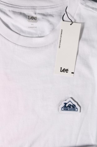 Мъжка тениска Lee, Размер XL, Цвят Бял, Цена 52,00 лв.