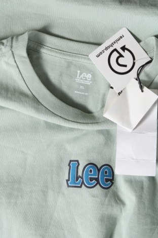 Мъжка тениска Lee, Размер XL, Цвят Зелен, Цена 50,44 лв.