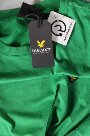 Pánske tričko  Lyle & Scott, Veľkosť L, Farba Zelená, Cena  26,80 €