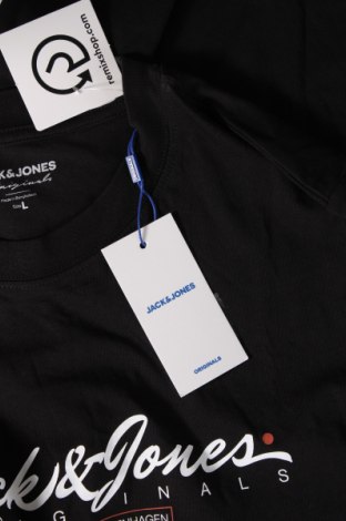 Tricou de bărbați Originals By Jack & Jones, Mărime L, Culoare Negru, Preț 88,82 Lei