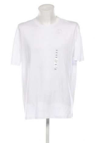 Мъжка тениска Piombo, Размер XXL, Цвят Бял, Цена 34,32 лв.