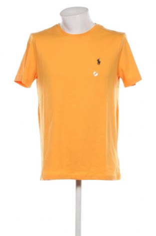 Męski T-shirt Polo By Ralph Lauren, Rozmiar XL, Kolor Żółty, Cena 351,63 zł
