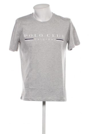 Ανδρικό t-shirt Polo Club, Μέγεθος L, Χρώμα Γκρί, Τιμή 26,00 €