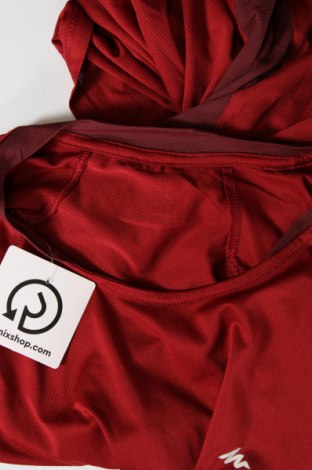 Pánské tričko  Quechua, Velikost M, Barva Červená, Cena  161,00 Kč