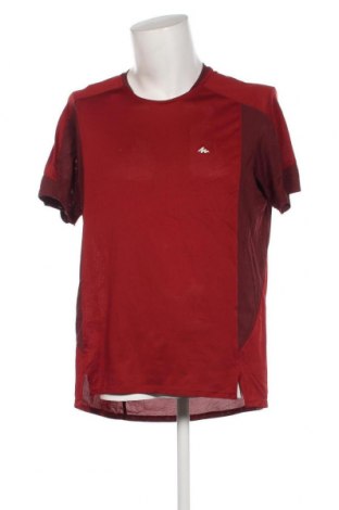 Herren T-Shirt Quechua, Größe M, Farbe Rot, Preis 7,06 €