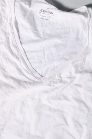 Мъжка тениска Ragman, Размер 3XL, Цвят Бял, Цена 10,00 лв.