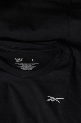 Ανδρικό t-shirt Reebok, Μέγεθος L, Χρώμα Μαύρο, Τιμή 29,90 €