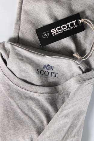 Мъжка тениска Scott, Размер XXL, Цвят Сив, Цена 29,00 лв.