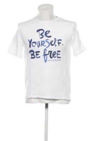 Ανδρικό t-shirt Scotch & Soda, Μέγεθος S, Χρώμα Λευκό, Τιμή 34,00 €