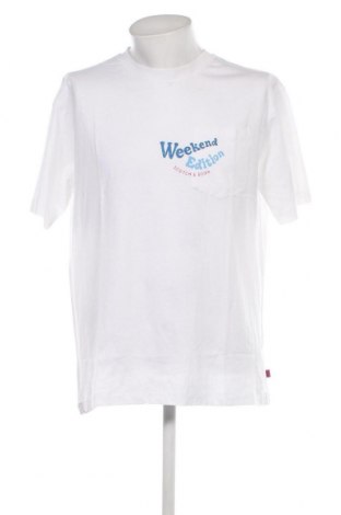 Ανδρικό t-shirt Scotch & Soda, Μέγεθος XL, Χρώμα Λευκό, Τιμή 29,09 €