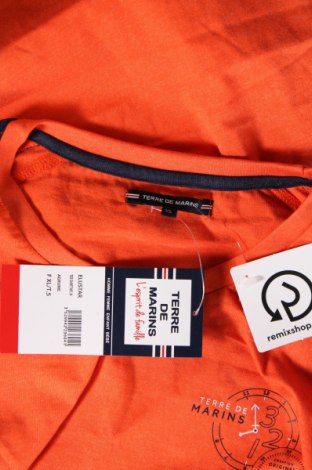 Herren T-Shirt Terre De Marins, Größe XL, Farbe Orange, Preis € 14,95