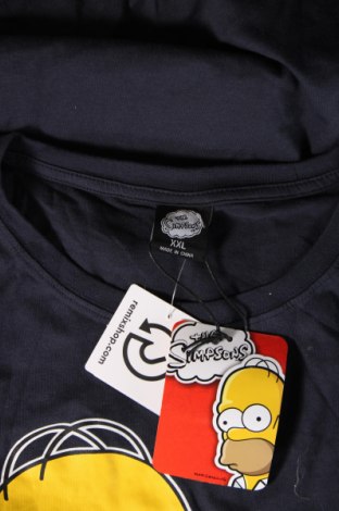 Ανδρικό t-shirt The Simpsons, Μέγεθος XXL, Χρώμα Μπλέ, Τιμή 12,99 €