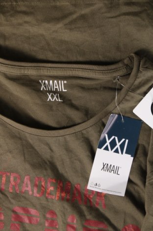 Мъжка тениска X-Mail, Размер XXL, Цвят Зелен, Цена 21,00 лв.