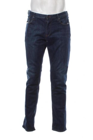 Męskie jeansy Armani Jeans, Rozmiar XL, Kolor Niebieski, Cena 351,17 zł