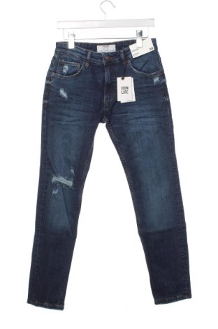 Pánské džíny  Bershka, Velikost S, Barva Modrá, Cena  582,00 Kč