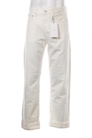 Męskie jeansy Calvin Klein Jeans, Rozmiar L, Kolor Biały, Cena 260,95 zł