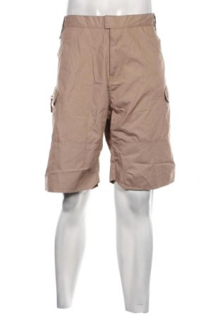 Ανδρικό κοντό παντελόνι, Μέγεθος 5XL, Χρώμα  Μπέζ, Τιμή 10,98 €