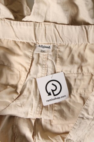 Ανδρικό κοντό παντελόνι All Good, Μέγεθος XXL, Χρώμα  Μπέζ, Τιμή 17,94 €