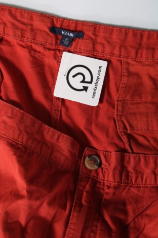 Мъжки къс панталон Kiabi, Размер 5XL, Цвят Оранжев, Цена 22,25 лв.
