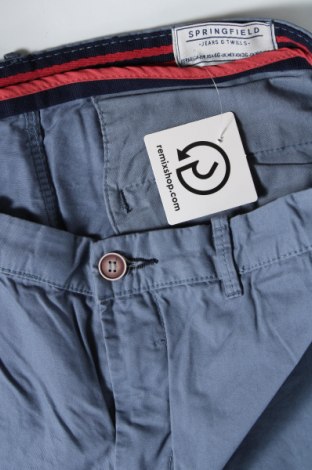Ανδρικό κοντό παντελόνι Springfield, Μέγεθος L, Χρώμα Μπλέ, Τιμή 13,98 €