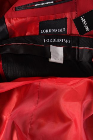 Мъжки костюм LORDISSIMO, Размер XL, Цвят Червен, Цена 225,00 лв.