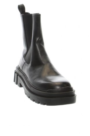 Ανδρικά παπούτσια Bershka, Μέγεθος 44, Χρώμα Μαύρο, Τιμή 31,96 €