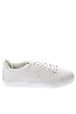 Ανδρικά παπούτσια Pull&Bear, Μέγεθος 45, Χρώμα Λευκό, Τιμή 31,96 €