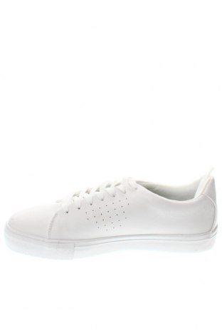 Мъжки обувки Pull&Bear, Размер 45, Цвят Бял, Цена 62,00 лв.