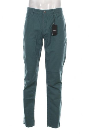 Мъжки панталон Burton of London, Размер L, Цвят Зелен, Цена 34,80 лв.