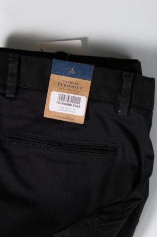 Pantaloni de bărbați Charles Tyrwhitt, Mărime L, Culoare Negru, Preț 434,21 Lei