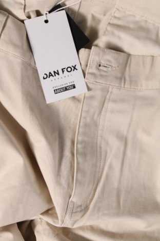 Ανδρικό παντελόνι Dan Fox X About You, Μέγεθος XXL, Χρώμα Εκρού, Τιμή 44,85 €